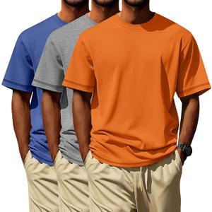 Neer 3 Pack Big and Tall T-Shirts for Men 5XL