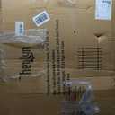 Metal Decorative Garden Fence 36" H x 28" W (5 Panels, Total Length 11.6 feet), Metal Border Folding Fence, Landscape Fencing Dog Fence Pet Fence for Flower Bed, Yard, Animal Barrier (Black)