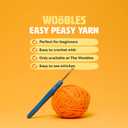 The Woobles Crochet Kit for Beginners - Easy Arts and Crafts Knitting & Crochet Animals Kit All in One Bundle As Seen On Shark Tank - (Penguin,Chick,Fox & Bunny) with Easy Peasy Yarn