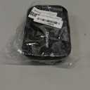 QIUYMEI Silicone Soap Holder， Enhanced Leak-Proof Travel Soap Case with Draining Layer，Portable Bar Soap Holder, Travel Soap Container with Soap Bag, Soap Dishes for Bathroom/Camping/Gym (Black)