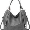 Vintage Large PU Hobo Tote Bag, Satchel Purse with Strap Women