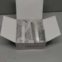 SNOWFOX Vacuum Insulated Double Wall Stainless Steel Beer Glass, Set of 2, Home Bar Accessories, Elegant Bartending, Lightweight Pint Glasses, Sleek Drinkware, Frosty Beverages Stay Cold, 18 oz