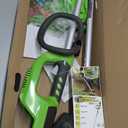 Greenworks 40V 12" Cordless String Trimmer, 0.065" Dual Line with Auto Feed, Variable Speed, Lightweight Weed Eater, (12" (Battery Included))