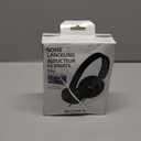 Sony MDRZX110NC Noise Canceling On Ear Headphones, Black, Wired (Medium)