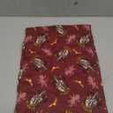 Harry Potter Hogwarts House Crest PJs Men's All Over Print Pajama Pants - Gryffindor Slytherin Hufflepuff Ravenclaw (Red, L)