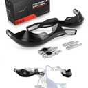 JFG RACING Dirt Bike Handguards,7/8" and 1 1/8" Handlebar Motorcycle Dirtbike Hand Guards Accessories Universal for CRF XR YZF XC KX 125 150 250 300 Ebike ATV Pit Bike Motocross Enduro (black)