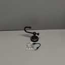 Leyden Brass Towel Hooks, Oil Rubbed Bronze Robe Hooks Antique for Bathroom Cloakroom Kitchen (ORB)