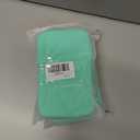 2 x Silicone Phone Holder, Insert Charm Carabiner Keychain for Bogg Bag, Compatible with Bogg Beach Tote Bag (Green)