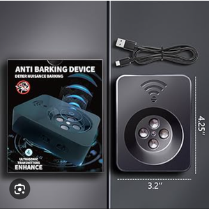 Dog Barking Control Devices, 3 Modes Anti Barking Device for Dogs, 50Ft Anti Dog Barking Devices, Rechargeable Stop Dogs Barking Indoor Outdoor for Small Large Dog Anti Barking Deterrent Device