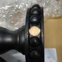 Wood Candle Holders for Pillar Candles, 3-Piece Vintage Rustic Tall Modern Farmhouse Holder Set, Decorative Wooden Candlestick Stand for Fireplace Mantel, Table Centerpiece Decor - Black (Distressed White)