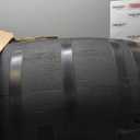 RTS Home Accents 50-Gallon ECO Rain Barrel Made with 100% Recycled Plastic, Flat Back Rain Water Collection Barrel, Stand Included, Black