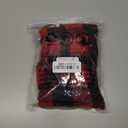 Malier Winter Coat for Dogs - Classic Plaid Fleece Cold Weather Jacket With Pocket, Windproof Warm Vest Clothes for Small Medium Large Dogs (Red, Medium)