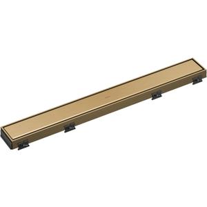 Delta Faucet 24-Inch Reversible Linear Shower Drain Trim in Champagne Bronze