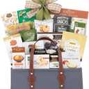 Wine Country Gift Baskets The Connoisseur Gourmet Gift Basket Food Gift Basket for Families College Students Appreciation Thank You Congratulations Get Well Soon Care Package, Expiration Date: 2025-Jun-18