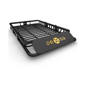 DEXSO 84" x 39" Universal Roof Rack Basket, 200 Lbs Capacity Rooftop Cargo Carrier Basket with Extension Luggage Rack Heavy Duty for SUVs, Trucks, Vehicles