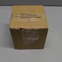 Tissue Box Cover Square, Modern PU Leather Tissue Holder with Magnetic Closure for Bathroom NightStands, Decorative Square Tissue Box Holder (Black)