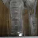 Cold Brew Coffee Maker Jar - 64oz Thick Glass Multipurpose Mason Pitcher Spout Lid with Handle & Stainless Steel Filter for Iced Coffee, Lemonade, Ice Tea, Homemade Fruit Drinks Container (Gray)