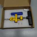 2 in 1 Glass and Tile Cutting Tool with Tungsten Steel Blades and Breaking Pliers  Manual Hand Cutter for Glass, Mirrors, Ceramic and Glazed Tiles  Ideal for DIY and Home Projects (A)