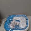 Homedics Smart Space Bubble Mate Collapsible Foot Spa, Heat-Maintaining, Bubble Massage with Pumice Stone and Splash Guard