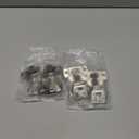 Chibery 4 Pack 1-1/4" 4D Concealed Hinges for Face Frame Door, Soft Close On/Off Switch, Self Closing, 105 Open Angle Concealed Stainless Steel Hinges for Framed Cabinet, Satin Nickel