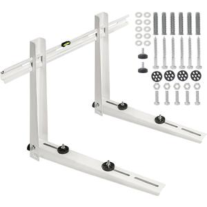 Mini Split Wall Mounting Bracket for Air Conditioner Heat Pump System Unit 9000-36000 BTU, Heavy Duty Foldable Support Bracket for for Ductless Mini Split, HVAC, Compressor