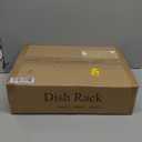 SNTD Dish Drying Rack for Kitchen Counter - Stainless Steel Dish Rack with Drainboard, Large Dish Drainer with Utensil Holder for Sink, Silver