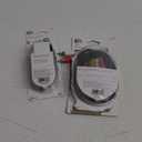 Audio Video Cable Coax Composite 6 Ft BL Pack Of 2