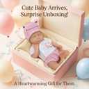 OtardDolls 33cm Reborn Baby Dolls Silicone Full Body Girl Lifelike Handmade Painted Dolls Silicone Reborn Babies for Kids