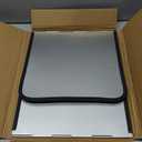 3 Sided Splatter Guard,Foldable Stainless Steel Oil Splatter Screens for Frying,Oil Splash Insulation Board,Nonstick Oil Splatter Guard Stove Insulation Board(L: 15" x W: 11.4" x H: 12")