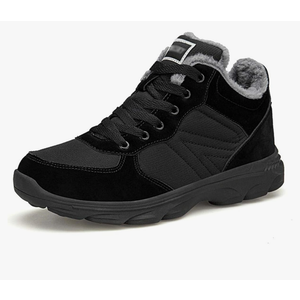 UPSOLO Mens Winter Trekking Snow Boots Water Resistant Shoes Anti-Slip Fully Fur Lined Casual Lightweight Hiking Boot, Size: 12