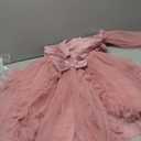 Toddler Baby Girls Birthday Wedding Party Tulle Multiple Layers Tailed Dress, 130
