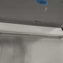 DENFOON Motorized Zebra Blinds with Solar Powered ，Gray, 35" W x 72" H