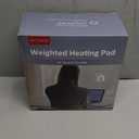 Comfytemp Weighted Heating Pad for Neck and Shoulders, Heating Pads for Back Pain Relief, Wearable Electric Heating Pads, FSA HSA Eligible, Adjustable Heated Wrap with Auto-Off, Mothers Day Gifts