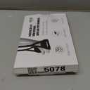 Airplane Foot Hammock, No Collapse Foot Rest for Plane Travel with Extended Adjustment Strap, Portable Desk Foot Hammock with Thickened Foam, Foot Sling Travel Essentials to Relax Your Feet