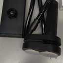 Gooseneck Tablet Holder for Kindle Reading in Bed with Page Turner Remote, Hands Free Desk Bedside Lazy Arm Stand for Kindle Accessories, Gifts for Readers (Glossy Black)