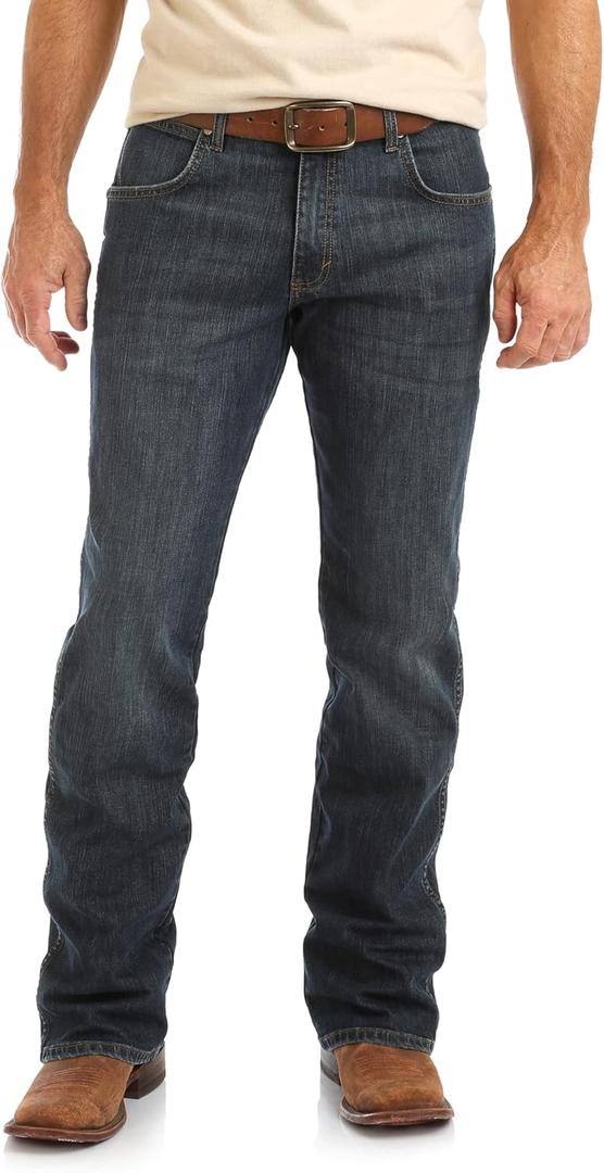 Wrangler Retro Relaxed Fit Boot Cut Jean (Blue) 30Wx30L