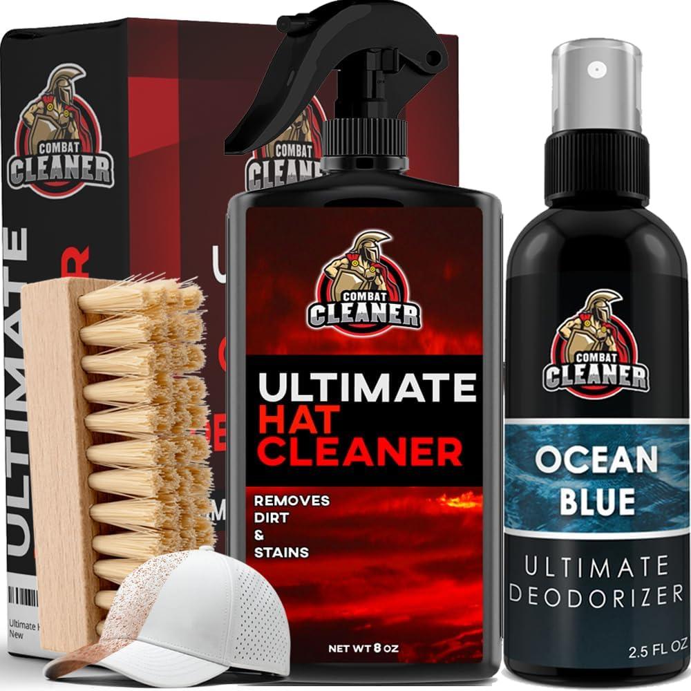 Ultimate Hat Cleaner Kit Used for All Types of Hats (Hat Cleaner Kit + Deodorizer)