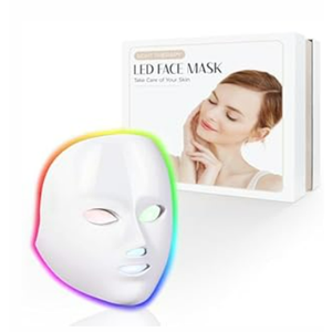 Led Face Mask Light Therapy, White 1234