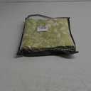 Travan Cotton Duvet Cover Queen Green Floral Duvet Covers Super Soft Comforter Cover with Zipper Closure, (Green Floral, Queen Size)