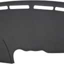 Dash Cover Compatible with Nissan Altima 2007-2012, Carbon Fiber Leather Dashboard Mat Sun Shade Protector, Anti-Slip, UV Protection (Black)