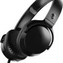 Skullcandy Riff On-Ear Wired Headphones, Microphone, Works with Bluetooth Devices and Computers - Black