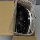 UV Gel Nail Lamp 120W LED Nail Light Fast Dryer for Gel Polish Curing with 4 Timers Portable Handle Large Space Automatic Sensor (White)