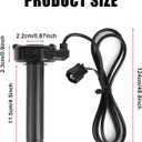 Throttle Grips Handlebar for Sur Ron, PSLER 22mm 7/8" Throttle Handle with Rolling Bearing Electric Throttle Handle Accelerator for Sur-Ron Light Bee X/S Segway X160 X260 Handle Grips (Black)