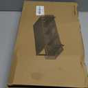 OPNICE Wood Desk Organizers and Accessories, 2-Tier Computer Monitor Stand Riser with Drawer and 2 Pen Holders, Laptop Stand, Office Desk Accessories for Office Supplies, Brown (Brown 1-Pack)