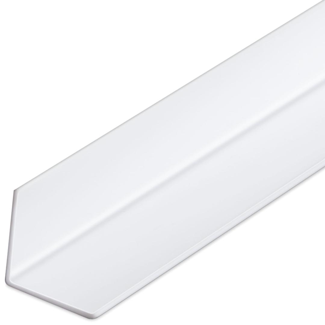 Sasylvia 1 Pcs Wall Corner Guard, 1 X 48 Inches, White, Vinyl