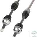TadaMark 2PCs Front CV Axle Shaft Assembly Fit for Nissan Rogue 2.5L 2008-2013 L4 AWD, Fit for Rogue Select 2.5L 2014-2015 L4 AWD, for All-Wheel Drive Only(Not fit FWD, 2WD), Left and Right Side