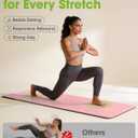 Pureegg Non Slip Yoga Mat, TPE, 72" x 24" x 0.24", Pilates