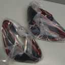 Door Side Mirror Cover Trim Caps Compatible with Alfa Romeo Giulia 2017-2024 Sideview Side Mirror Covers Decoration Accessories (Giulia-Carbon fiber pattern)