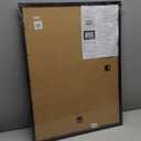 MCS 20x27 Puzzle Frame for Finished Puzzles, Black Vertical & Horizontal Wall-Mounted Large Picture Display for Preservation (1-Pack)