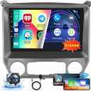 [2+64G] Hikity Android 15 Car Stereo for 2014-2018 GMC Sierra Chevy Chevrolet Silverado Radio, 10.1'' Touch Screen with Wireless Carplay Android Auto GPS HiFi WiFi Bluetooth FM Backup Camera MIC